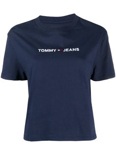 Tommy Jeans футболка с вышитым логотипом