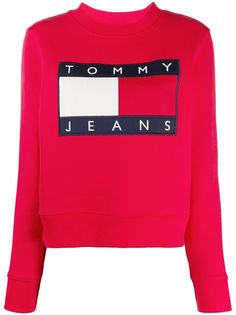 Tommy Jeans толстовка с круглым вырезом и логотипом