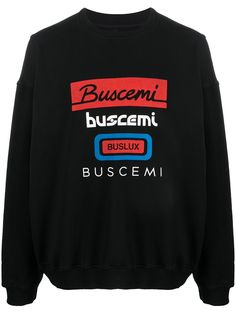 Buscemi oversized logo-print sweatshirt