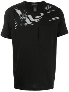 Stone Island Shadow Project geometric print T-shirt