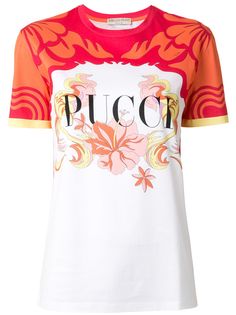 Emilio Pucci футболка с логотипом