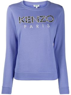 Kenzo толстовка с вышивкой Ikat