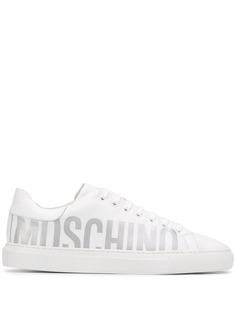 Moschino кеды с логотипом