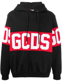 Gcds logo print hoodie