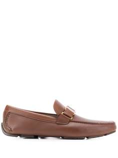 Salvatore Ferragamo buckle leather loafers