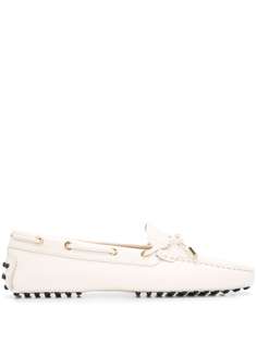 Tods лоферы Gommino на плоской подошве Tod`S