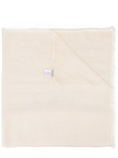 Faliero Sarti frayed-hem oversized scarf