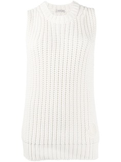 Moncler ribbed crewneck knitted vest
