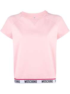 Moschino футболка с логотипом