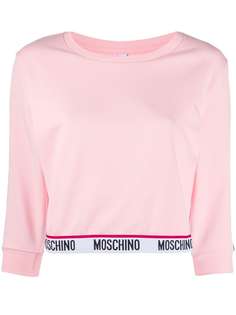 Moschino толстовка с логотипом