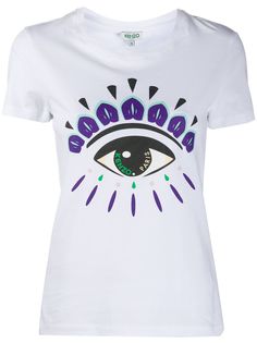 Kenzo футболка с принтом Eye