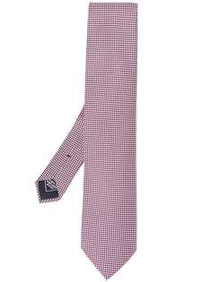 Brioni geometric-pattern silk tie