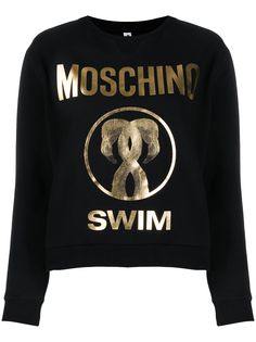 Moschino толстовка с логотипом