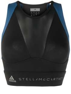 adidas by Stella McCartney paneled crop top