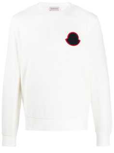Moncler logo patch sweatshirts