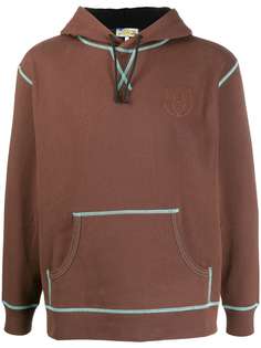 Loewe contrast stitch hoodie