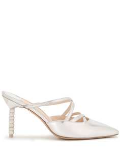 Sophia Webster Coco crystal heel mules