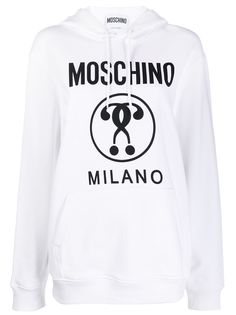 Moschino худи с принтом