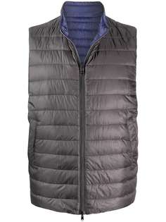 Herno quilted reversible gilet