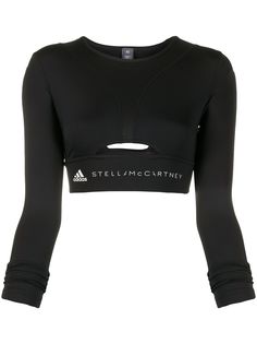 adidas by Stella McCartney logo crop top