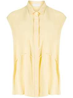 Fabiana Filippi sleeveless flared blouse