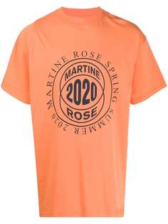 Martine Rose logo print T-shirt