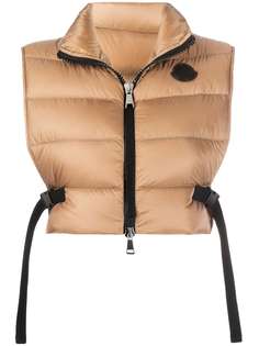 Moncler cropped padded gilet