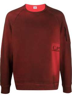 CP Company distressed logo sweatshirt