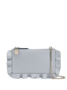 Red Valentino RED(V) Rock Ruffles clutch