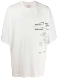 Buscemi oversized NY-print T-shirt