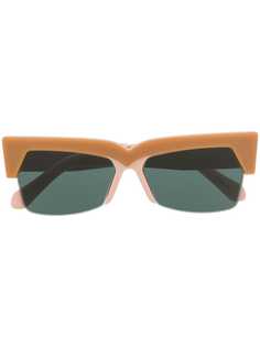 Karen Walker Ezra geometric sunglasses