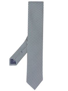 Brioni geometric-pattern silk tie