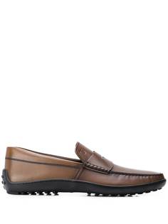 Tods лоферы с резиновой подошвой Tod`S