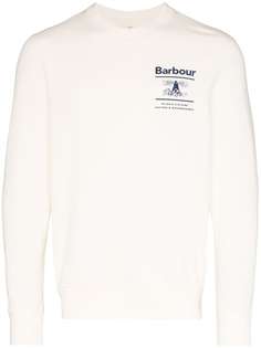 Barbour Reed logo print sweatshirt