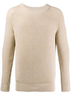 Ami Paris свитер в рубчик с круглым вырезом