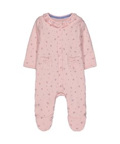 Комбинезон с оборками и кармашками, розовый Mothercare