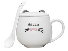 Кружка Эврика Котик Hello 99615