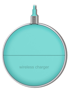 Зарядное устройство Comma Kinyo Ultra Thin Wireless Charger Blue