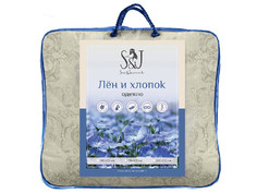 Одеяло Sova&Javoronok 140x205cm лён и хлопок 25030118846