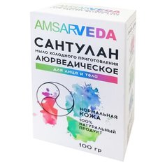 Мыло кусковое AMSARVEDA Сантулан