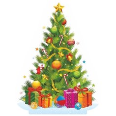 Фигурка Учитель Елка новогодняя