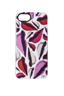 Чехол для iPhone 5 New Lips Diane von Furstenberg