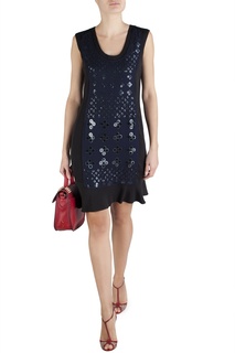 Шелковое платье Elise Ditsy Sequin Diane von Furstenberg