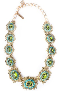 Колье с кристаллами Oscar de la Renta