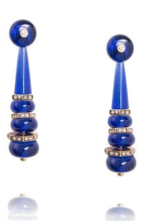Серьги из олова Oscar de la Renta