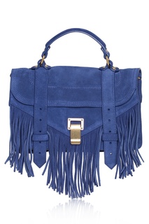 Замшевая сумка PS1 Tiny Fringe Proenza Schouler