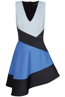 Платье с асимметричной юбкой David Koma