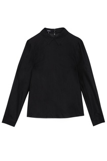 Хлопковый топ Jil Sander Navy