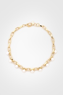 Позолоченное колье с жемчугом Swarovski Joomi Lim