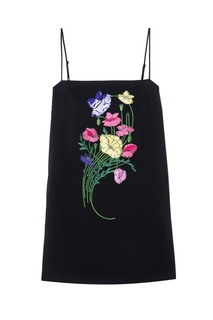 Платье с принтом Christopher Kane